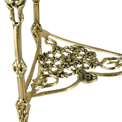 Bello De Bronze Столик угловой с зеркальной поверхностью