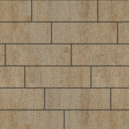 Тротуарная плитка ПРЯМОУГОЛЬНИК 750х250 мм - Искусственный камень Степняк