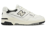 New Balance NB 550 mesh leather non-slip wear-resistant lightweight low-cut retro basketball shoes for men and women the same style white and black