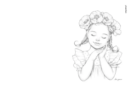 Lana Green Floral Babies. Coloring book (BOOKK)