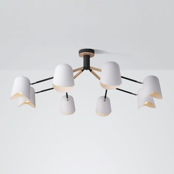 Потолочная люстра в скандинавском стиле NOTCH