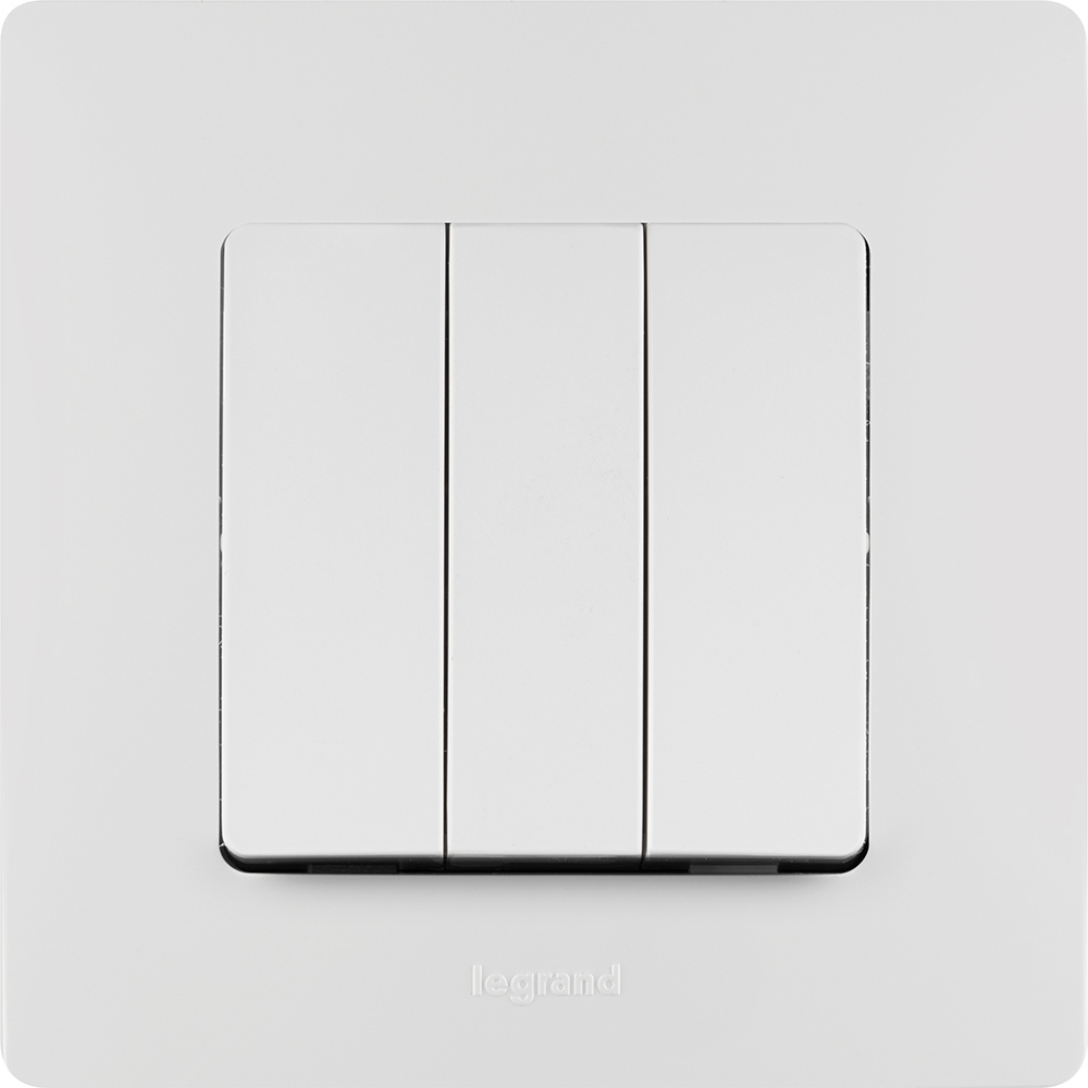 Рамка 1 пост белый ETIKA Legrand