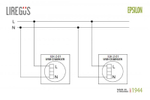 Розетка USB Двойная для Зарядки УМНАЯ 5V(3,4А) Бежевая LIREGUS EPSILON