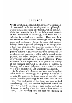 A history of psychology. Vol. 1 | Brett George Sidney