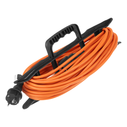 Удлинитель-шнур силовой Garden Series, ПВС, 20м, 1 розетка 3*1 мм// Denzel