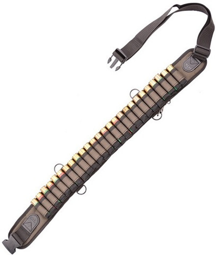 Патронташ К-20 на 26 патронов открытый (хаки)