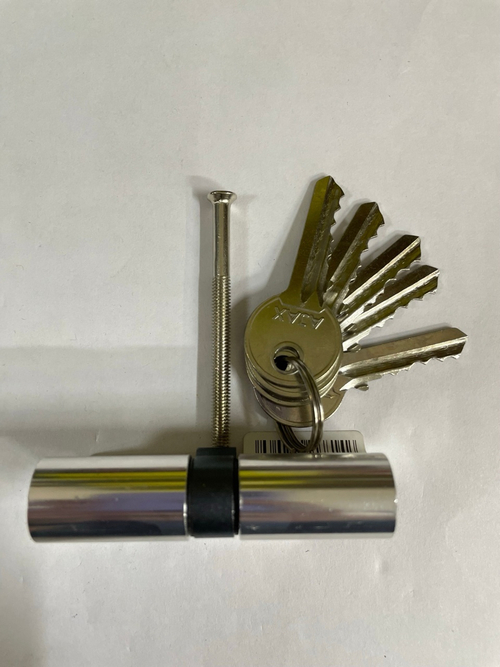 Личина 60мм АВЕРС ключ-ключ хром