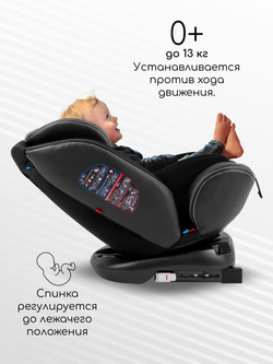 Автокресло детское AMAROBABY ST-3,Isofix класс D, группа 0+/1/2/3