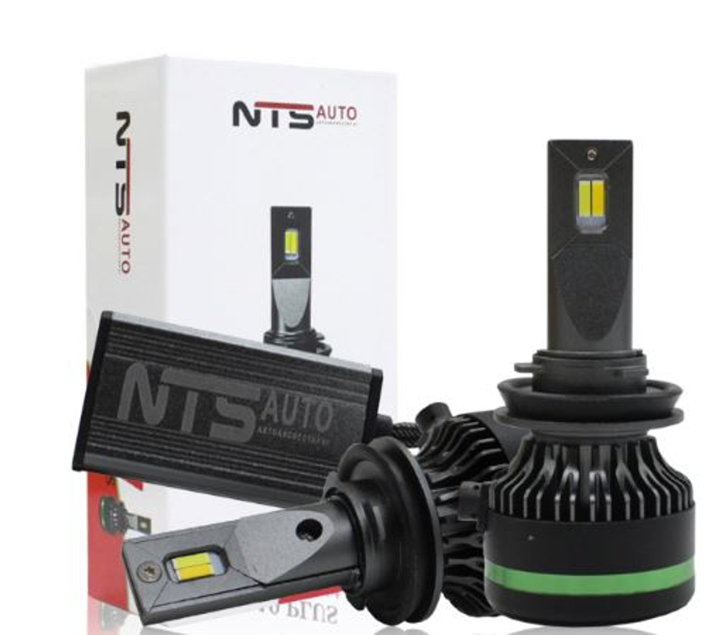 Автолампа LED Н11\8 к-т NTS (вентилятор+радиатор) L19N 60W 3кол:3200/4300/6500K (L19-H11)