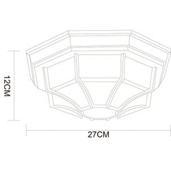 Уличный потолочный светильник Arte Lamp