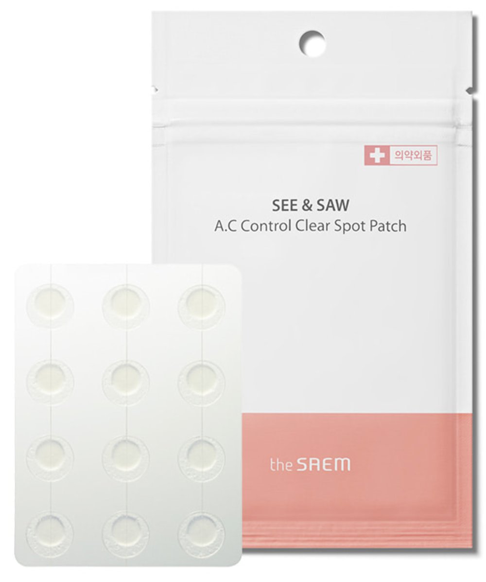 See & Saw AC Control Clear Spot Patch