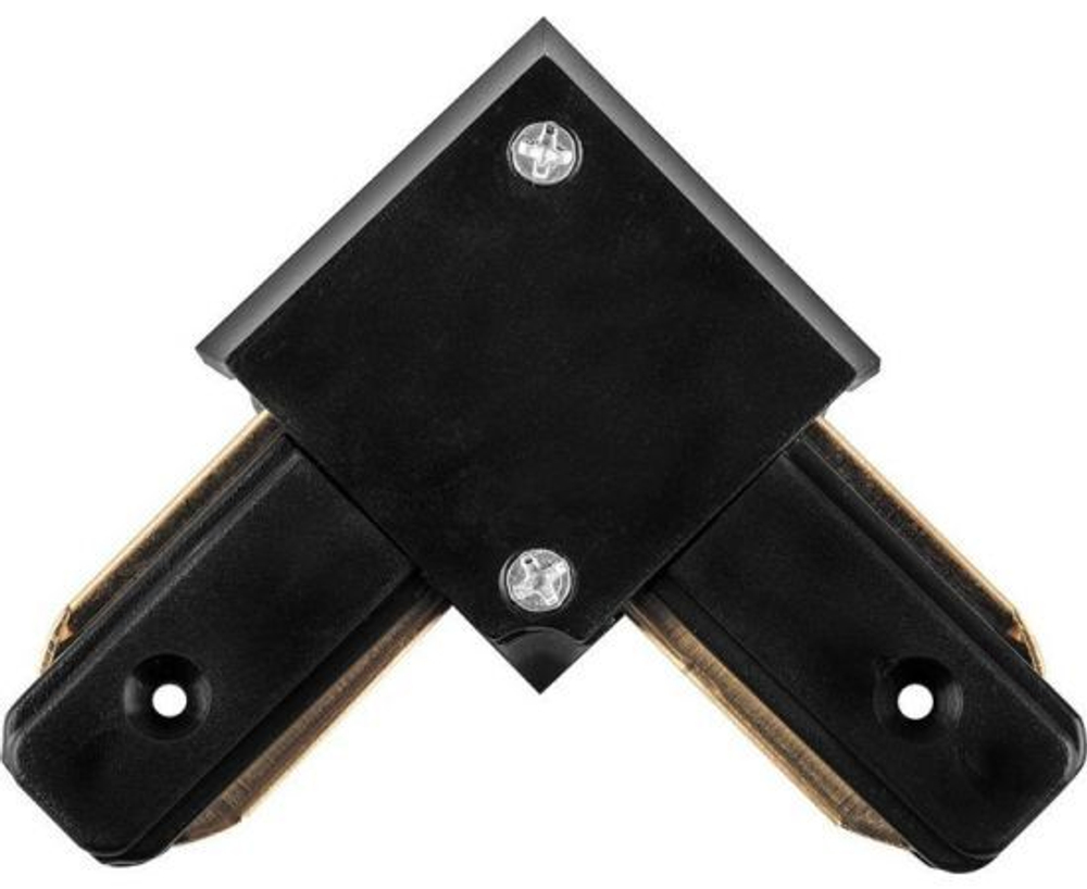 Feron Коннектор угловой для шинопровода, черный,LD1001 10325