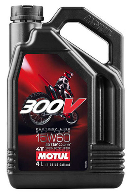 Моторное масло MOTUL 300 V 4T Off Road SAE 5W40