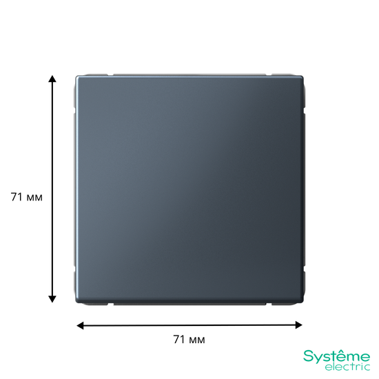 Переключатель 1-кл. ArtGallery (сх. 6) 10AX механизм грифель SE GAL000761