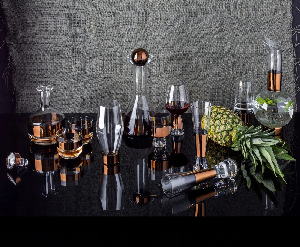 Бокал Tank Wine Copper set of 2