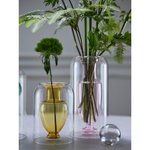 Ваза muse, 16 см, янтарная