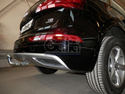 Фаркоп оцинкованный Galia A050C для Audi Q5 2017-(паспорт и сертификат в комплекте)(без электрики)