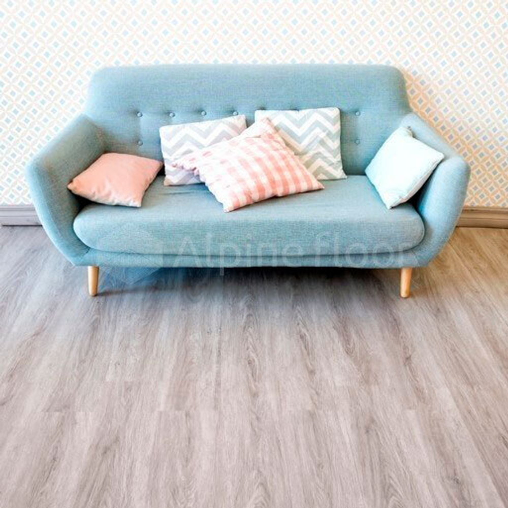 Кварцвиниловая плитка Alpine Floor Ultra ECO 5-15 Дуб кофейный