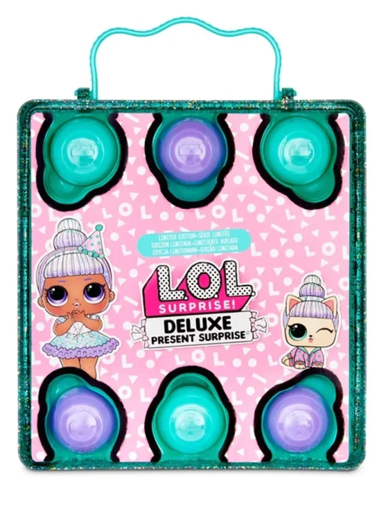 Подарочный набор Lol Deluxe Present Surprise голубой