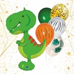 Набор шаров 6 шт «Динозавр - Веселье»