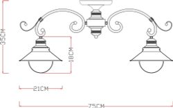 Потолочная люстра Arte Lamp