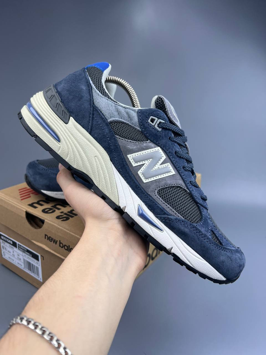 Кроссовки New Balance 991 #270 (син.)