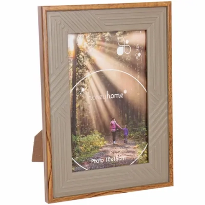 Фоторамка 10*15см «Амстердам» темно-серый, пластик