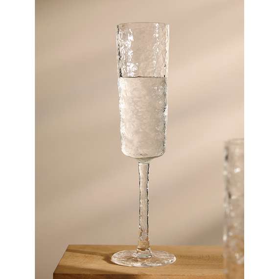 Набор из 4 бокалов для шампанского Arctic, 180 мл, прозрачный