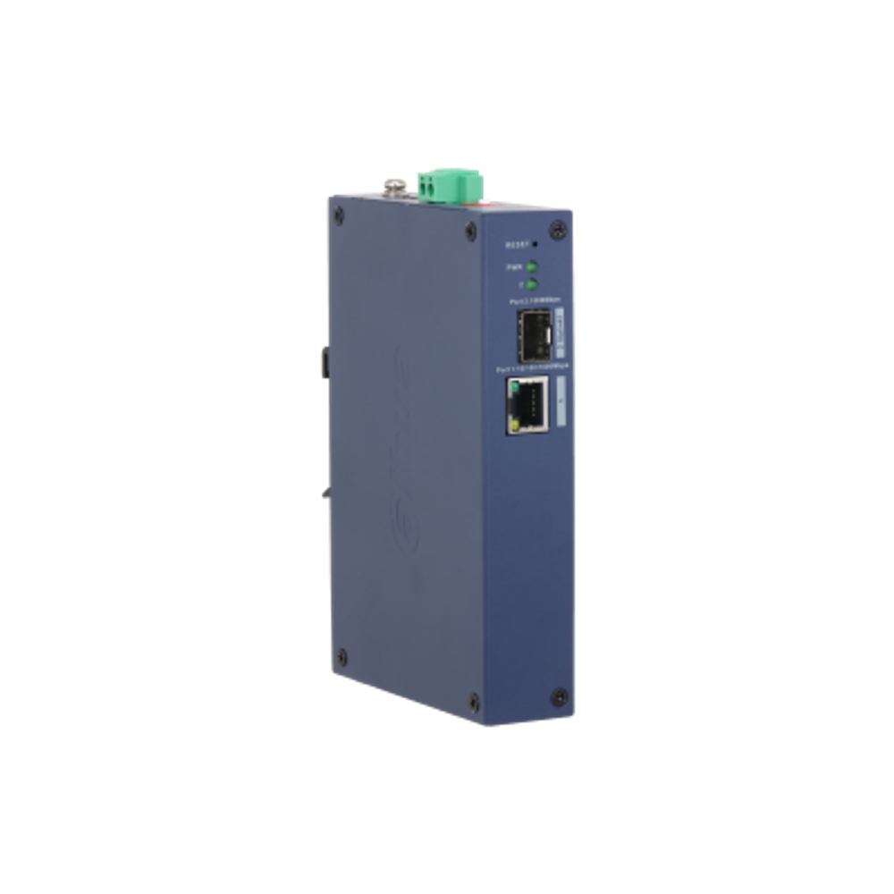 2-х портовый защищённый коммутатор с облачным управлением DH-CHS4102-1GT Dahua