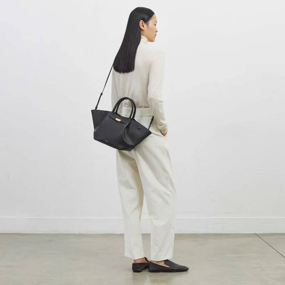 Сумка DeMellier The Midi New York Black Small Grain