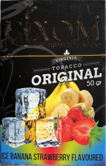 GIXOM (ГИКСОМ) - Ice Banana Strawberry 50гр.