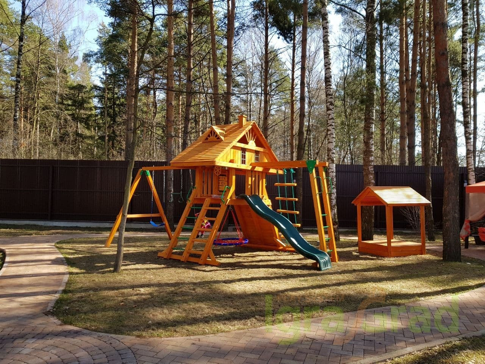 Детская площадка Крепость Фани с рукоходом (Домик)