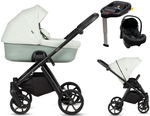 Детская коляска Tutis Leo 3 Plus 4 в 1 с автокреслом Elo Lux EduSky Black и базой 1582236 Mint