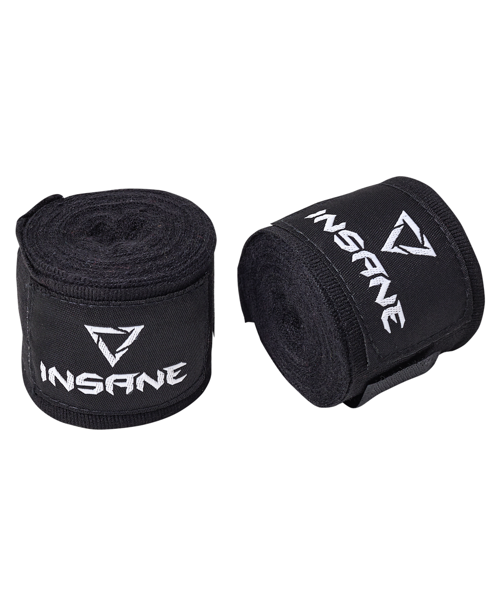 Бинт боксерский COBRA, хлопок/нейлон, черный, 4,5 м