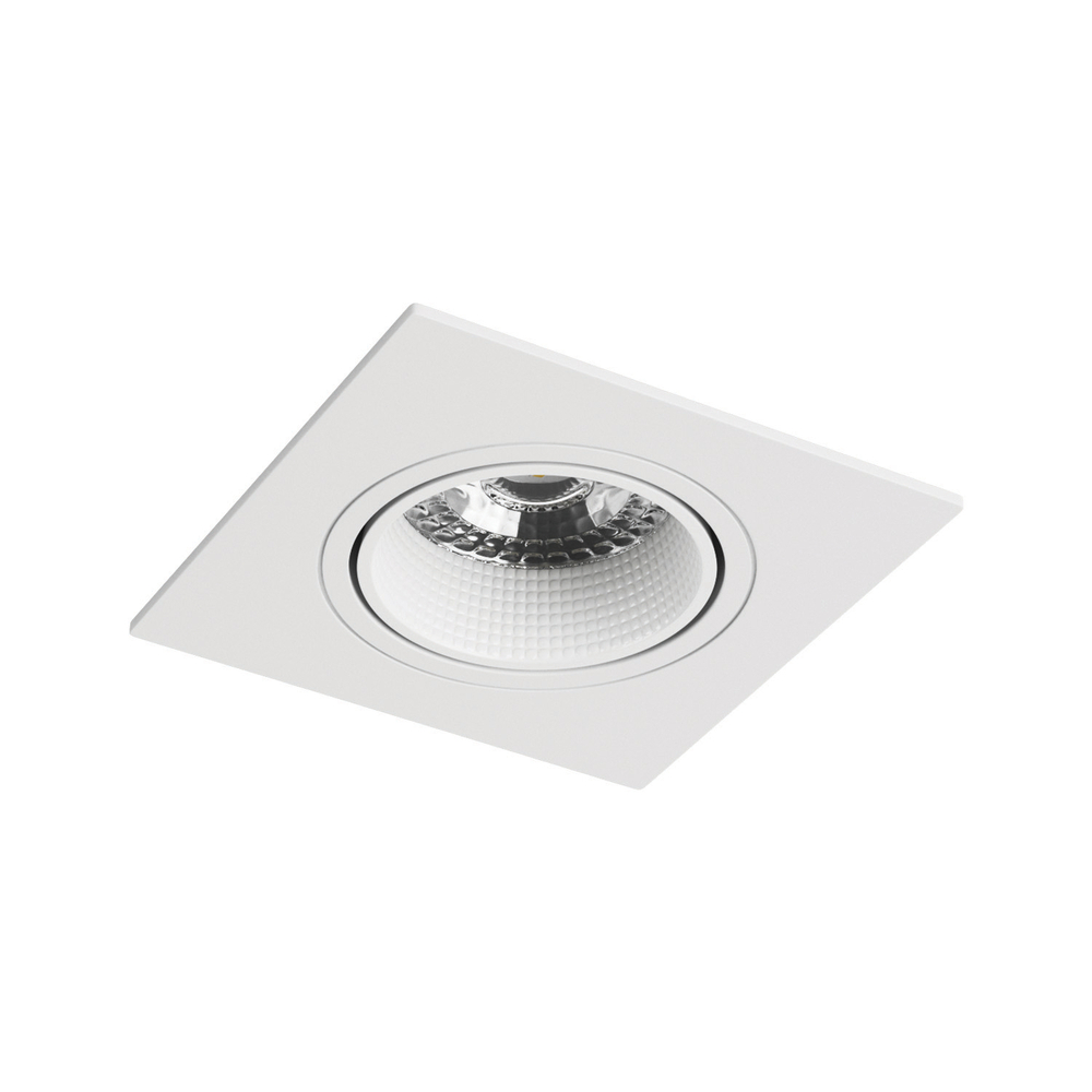 DK3071-WH Встраиваемый светильник, IP 20, 10 Вт, GU5.3, LED, белый/белый, пластик