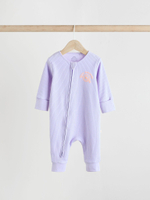 Комбинезон / Cлип для малышей Next E18-348, 3 шт., Светло-зеленый, Светло-желтый, Светло-фиолетовый