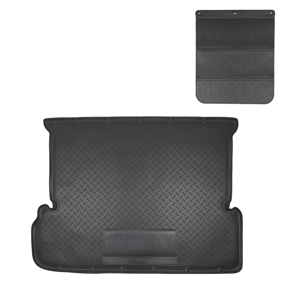 Коврик в багажник Norplast/Unidec для Toyota LC 150 Prado в кузове J150 (2010-), 7 мест, Черный, арт.NPL-P-88-53-APP