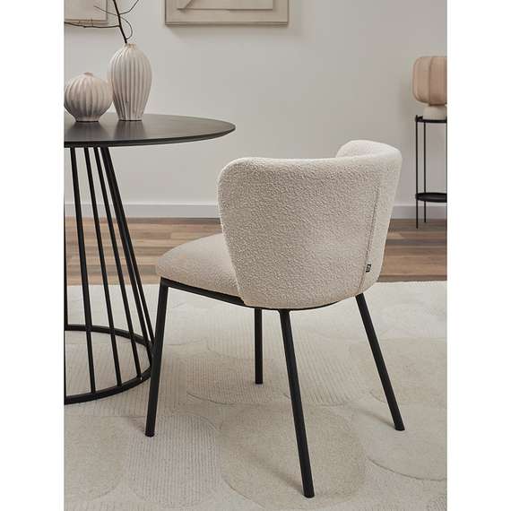 Стул Foggy, молочное букле