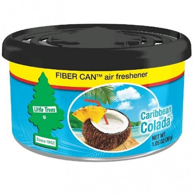 Car-Freshner Ароматизатор в баночке Car-Freshner Fiber Can Fiber Can Caribbean Colada Карибский коктейль