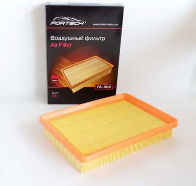 FA006 (7772)Фильтр воздушный FORTECH HYUNDAI: Elantra XD (00~), Coupe II (02~)¶KIA: Cerato (04~)¶