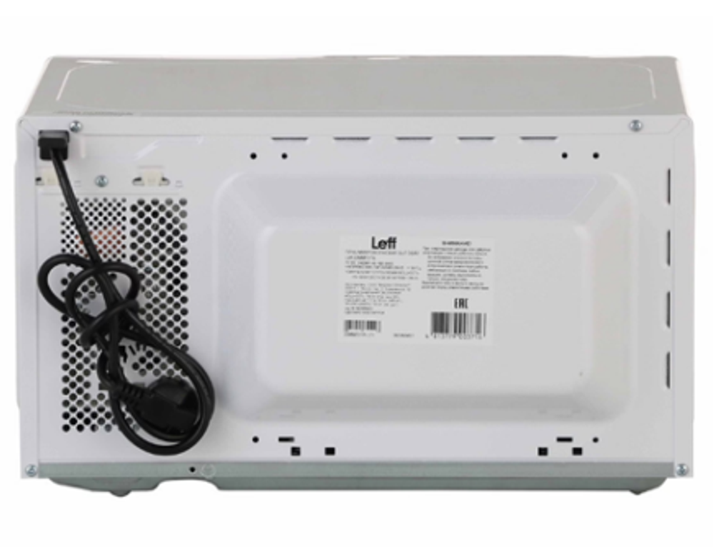 Микроволновая печь LEFF 20MM721W, 20 л, 700 Вт, механическое управление, белая