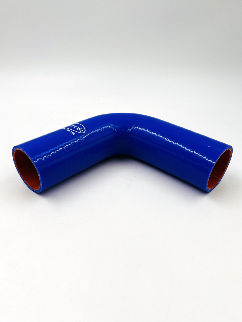 Патрубок угловой 90 размер 150х150хD50 мм 1 шт силикон