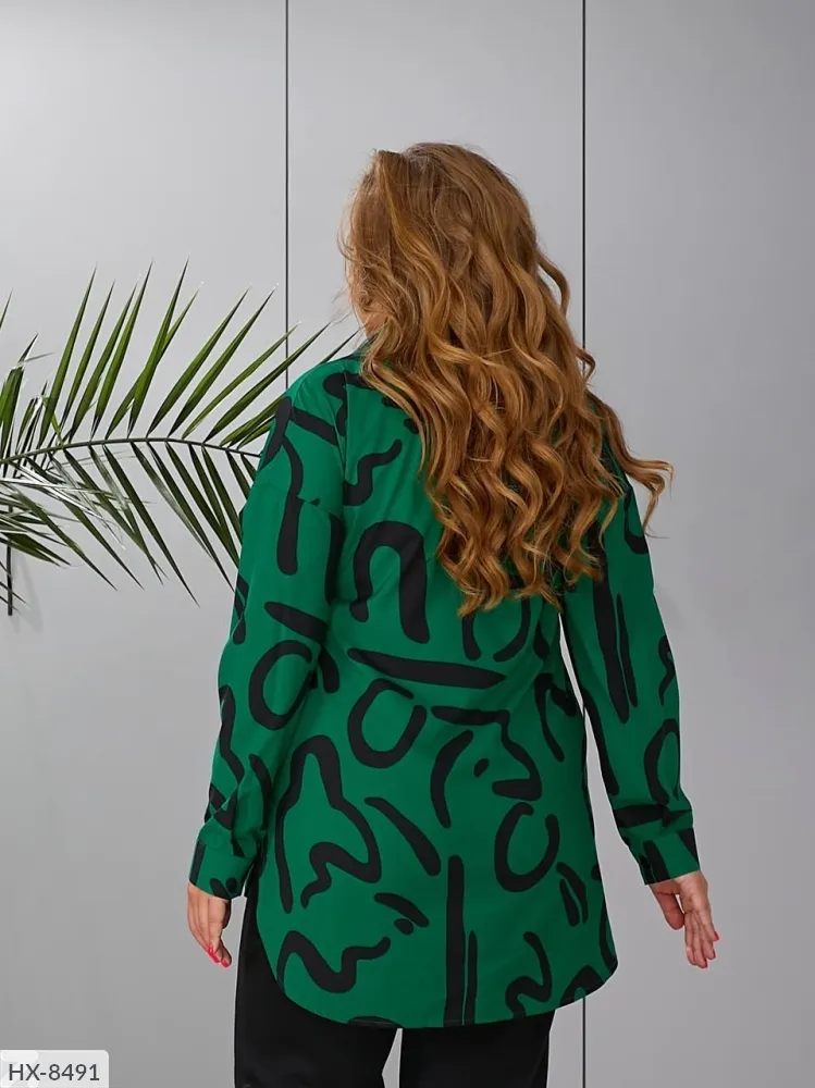 Рубашка HX-8489 Фабрика Моды