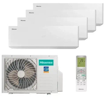 Мульти сплит-система Hisense на 4 комнаты (25+25+25+25 кв.м.) Vision