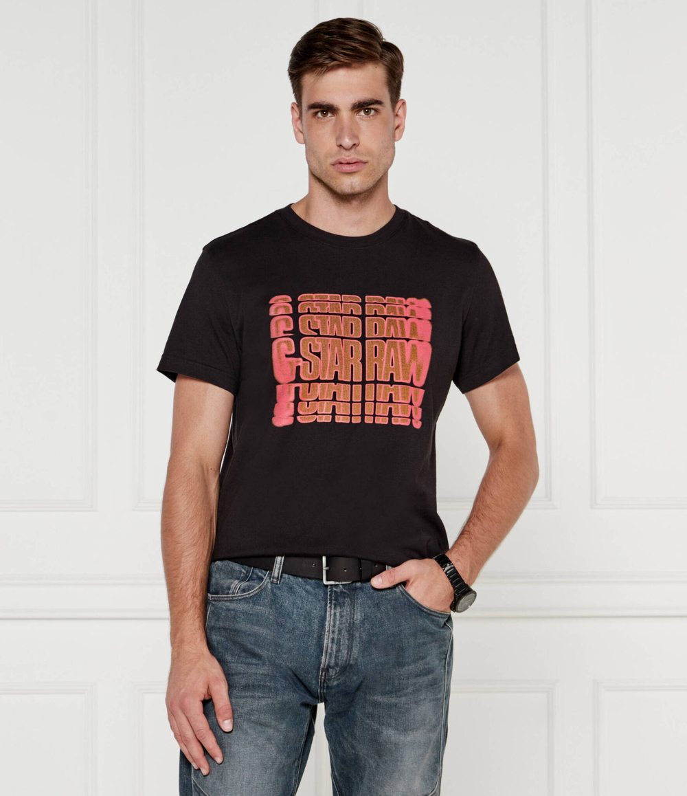 Футболка G- Star Raw - черный(D25084 336)