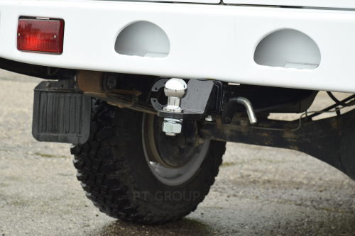 Фаркоп PT GROUP /съемный квадрат/ ГАЗ 27527/22177/221717 Соболь(паспорт и сертификат в комплекте)(без электрики) арт.GAZ-XX-991122.00