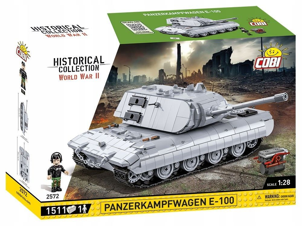 Cobi PANZERKAMPFWAGEN E 100 1511 2572