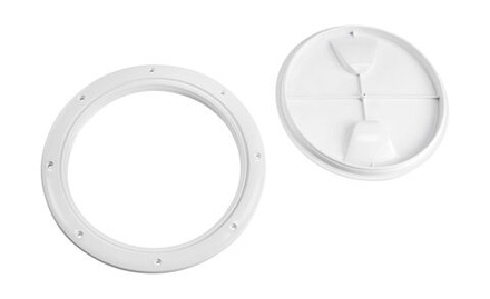 Лючок палубный 260 мм, белый