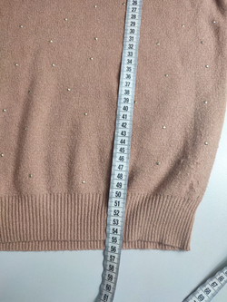 ДжемперLove Republic нежный со стразами 40 размер