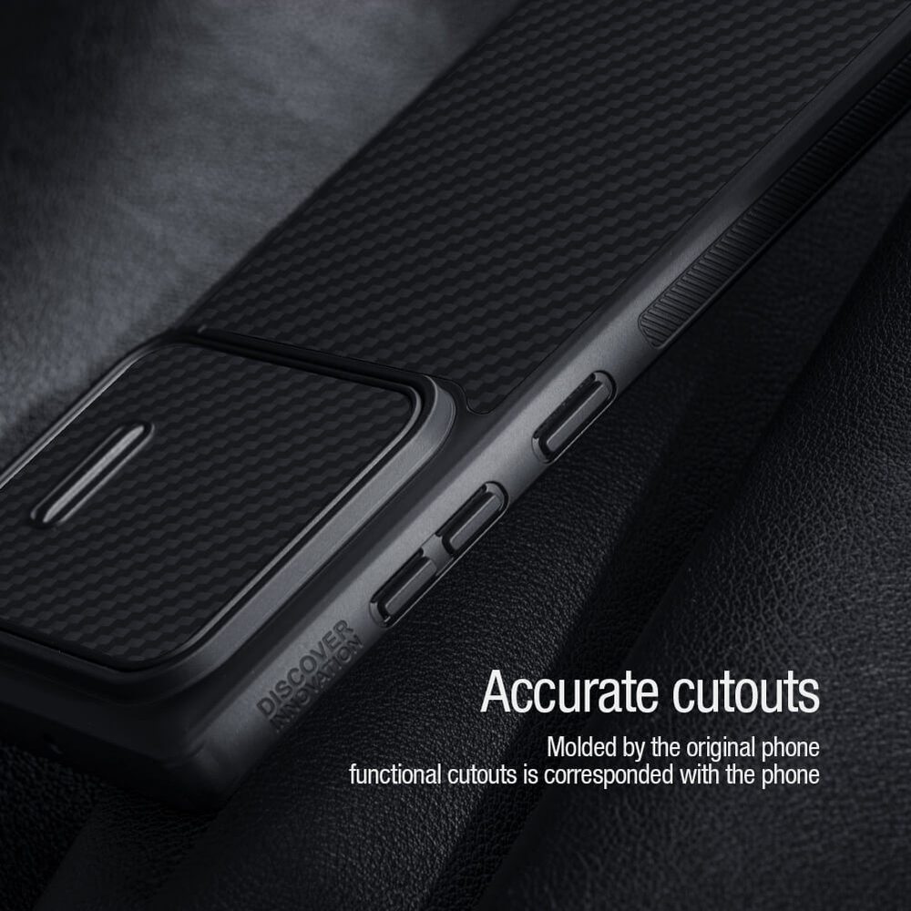 Чехол Nillkin Synthetic fiber S Case с защитой камеры для Samsung Galaxy S22 Ultra